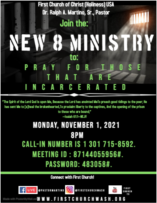 New 8 Ministry flyer